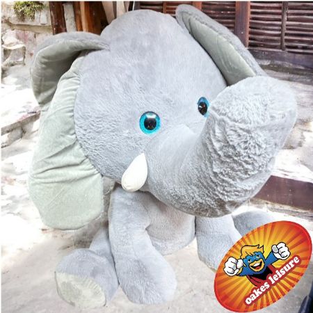 Elephant soft toy 60cm