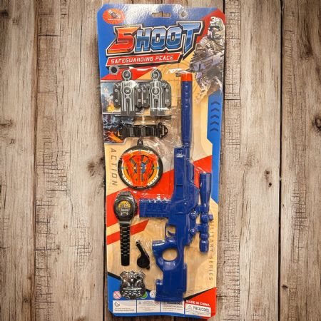 Shoot gun carded set | 061GUN