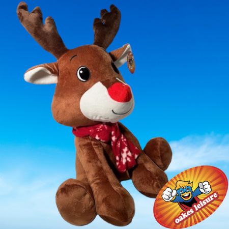 Christmas Reindeer with scarf large | 408