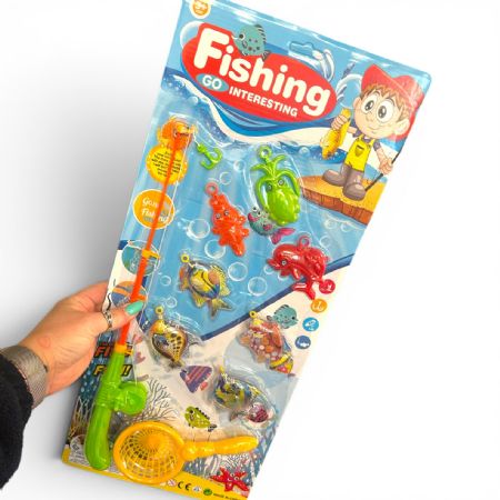 Fishing game on card