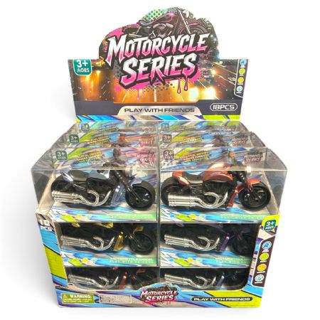Harley bike in box