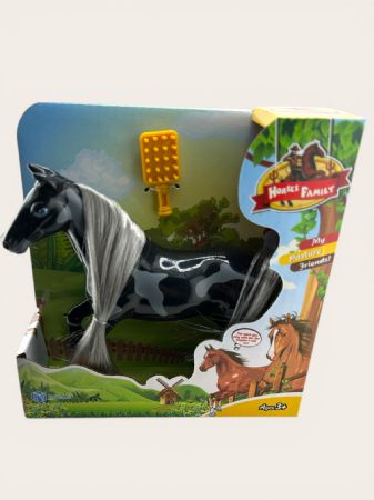 Horse in display box