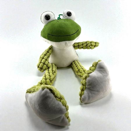 Case Long leg frog soft toy 20cm/8"