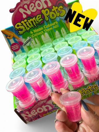 Mini Neon slime pots