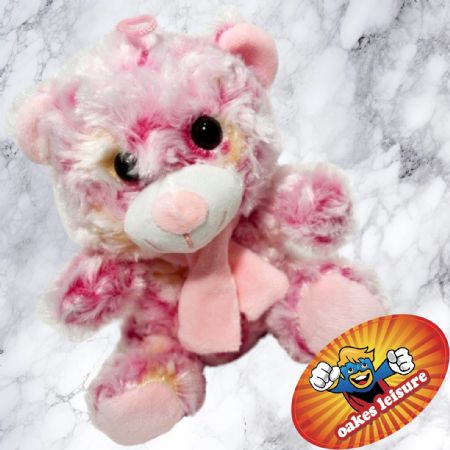 Rose Fur Pastel Bear 20cm