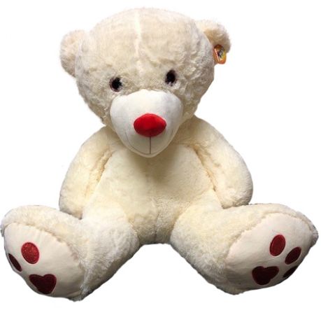 Large cream bear 80cm