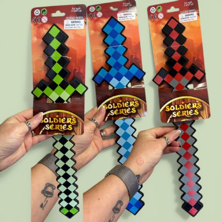 Brick sword