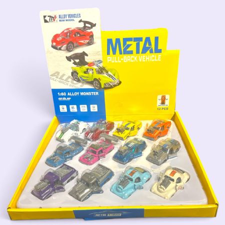 Metal pull back Monster truck