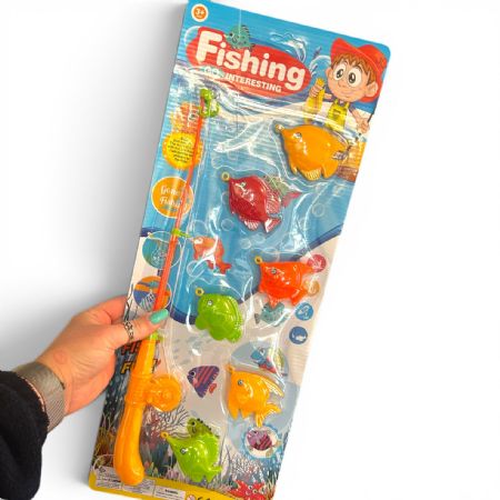 Fishing game on card