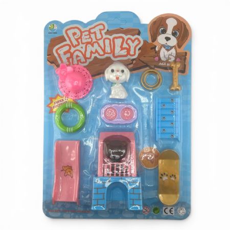 Pet Family on card