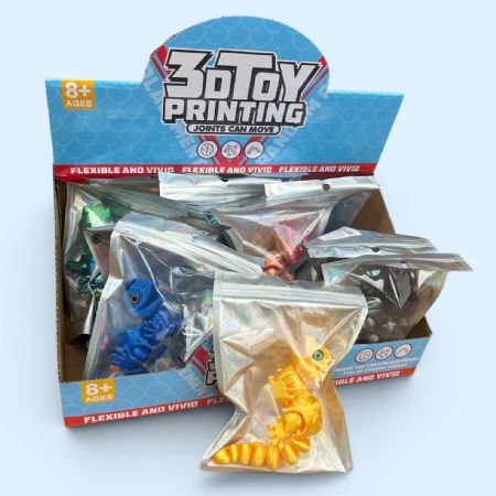 3D Model Lizard in bag