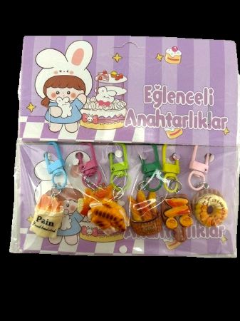 Food keyrings 