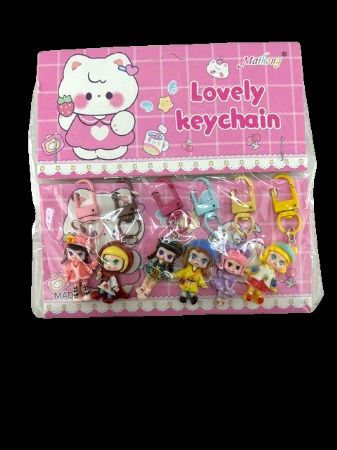 Doll keyrings 
