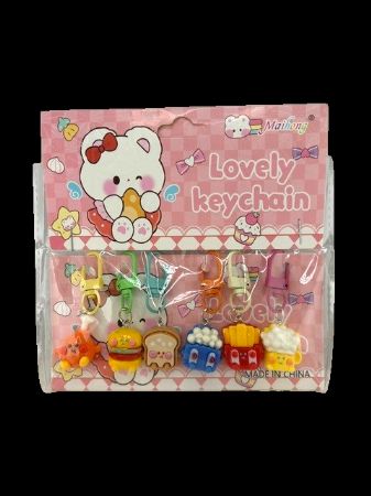 Fast food keyrings 