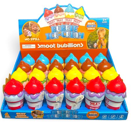 Ice cream bubble pots