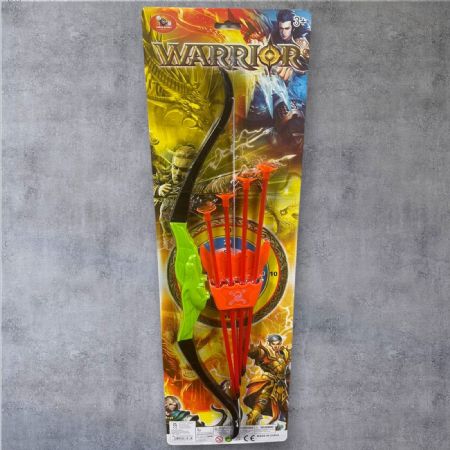 Warrior Colourful bow & arrow