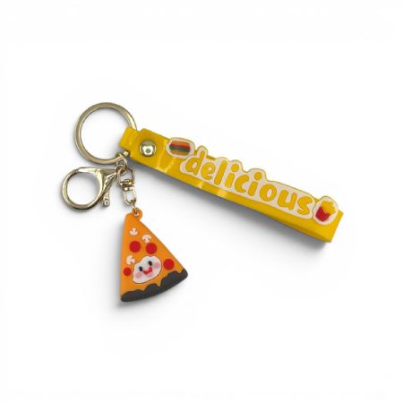 PIZZA KEYRING