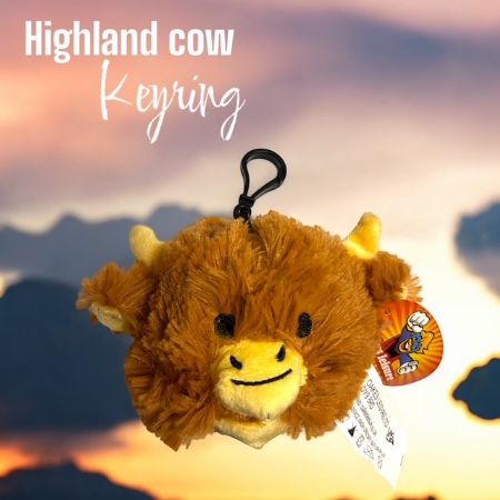Highland Cow keyring | 477A