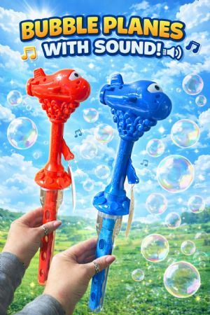 Plane bubbles with sound
