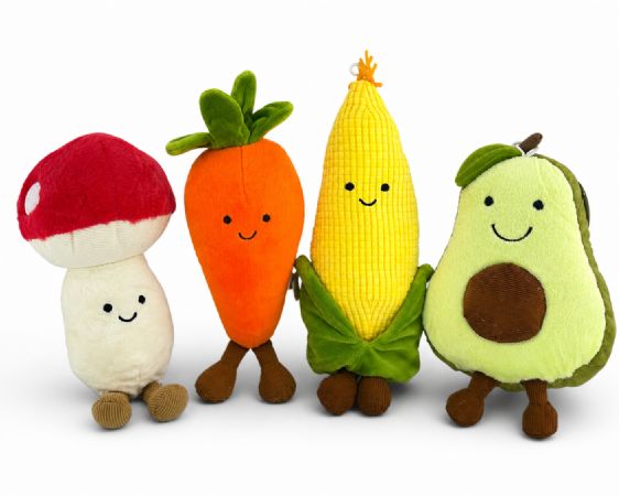 Carrot, corn, mushroom & avocado 20cm/8"