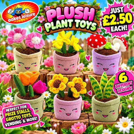 Case 25cm Flower pot plush toy