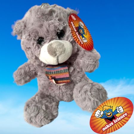 Case of Soft grey rose fur bear size 1 (150 Pieces)  | 393CASE