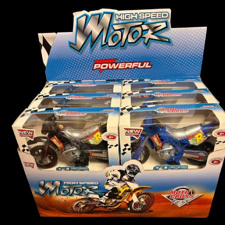 Motorbike in box