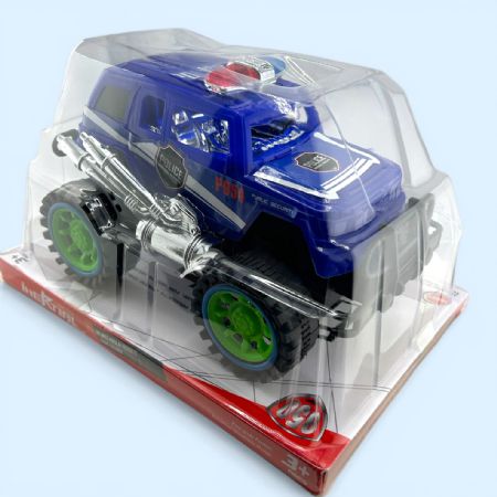Police Off-Road Inertia Truck Toy