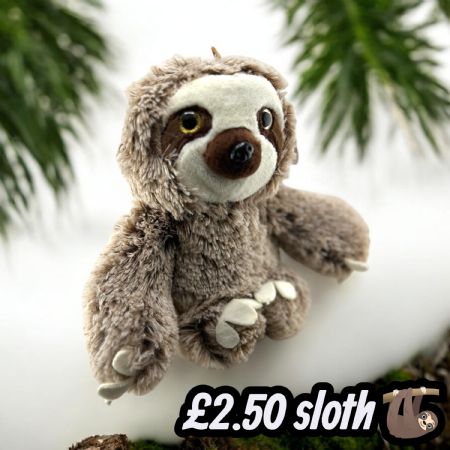 Case Sloth soft toy 25cm/10"