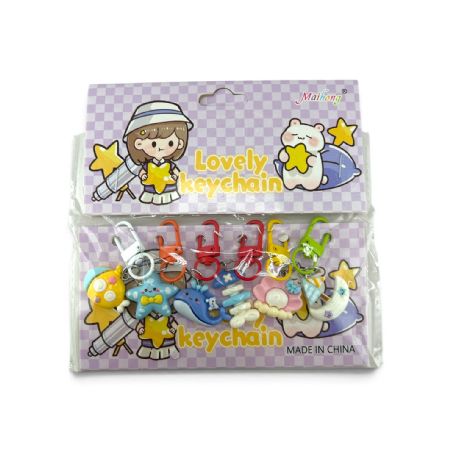 Sea shore keyrings 