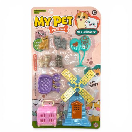 My Pet Family on card