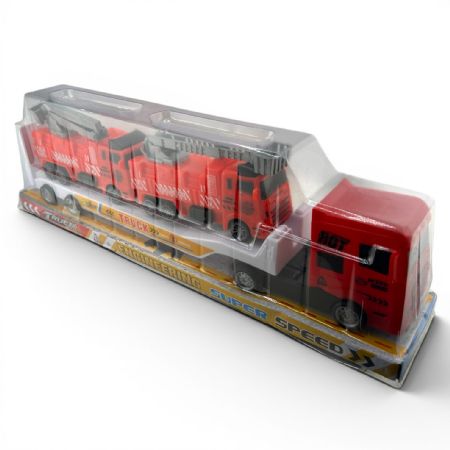 Fire truck transporter