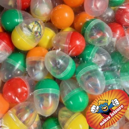 42mm Filled Egg Capsules | Oakes Leisure