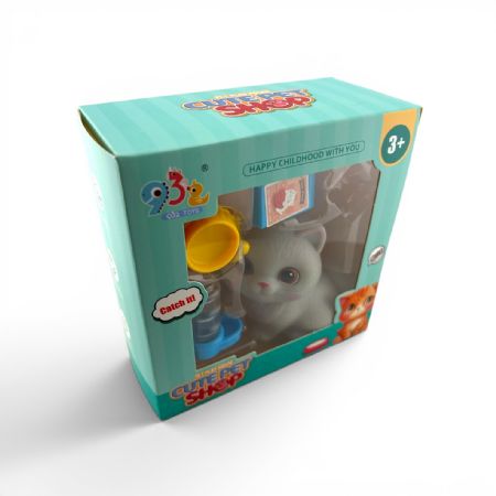 NEW Cute cat in box