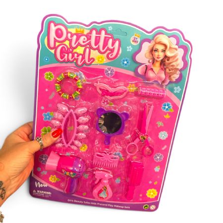 Pretty girl hair set