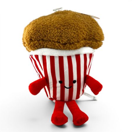 Square tub of popcorn 20cm/8"
