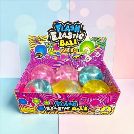 10cm Flash butterfly bouncing ball