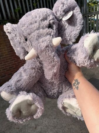 Fluffy Elephant 40cm/16" | 432D