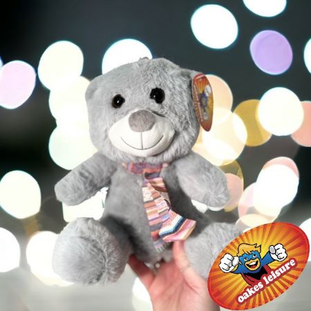 Case Soft grey & cream bear 20cm/8" (150)  | 337CASE