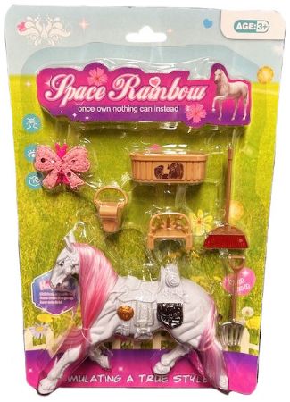 Space Rainbow Horse