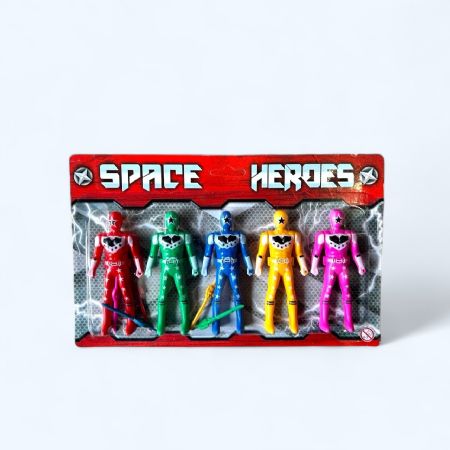 5pcs Space heroes
