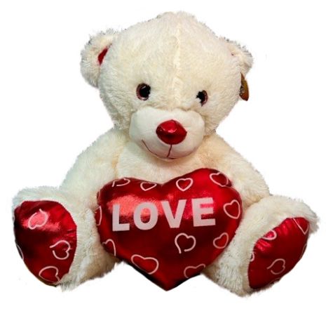 Love heart bears 40cm