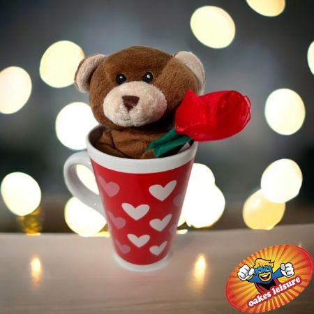 Box of 6 mugs with soft toys | MUG