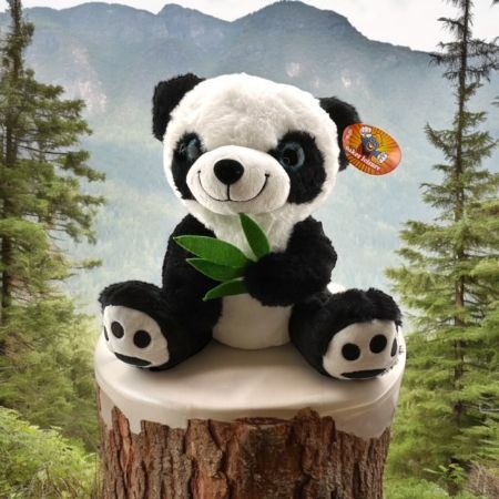 Panda with bamboo 27cm/11" | 435B