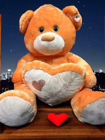 I Love You Bear 80cm