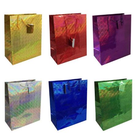 Holographic gift bags