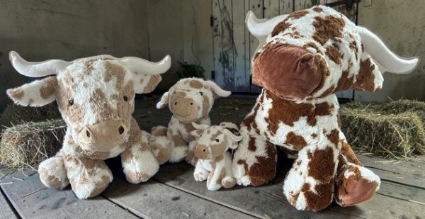 Cattle soft toy 80cm/32"