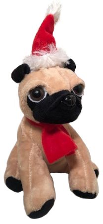 Christmas sales pug toy