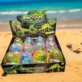 Dinosaur glow in the dark eggs in display box