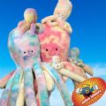 Pastel octopus Size 4 (please read description for overall size)